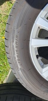 Sada ALU kol + pneu Dunlop 195/65 R15 - 7