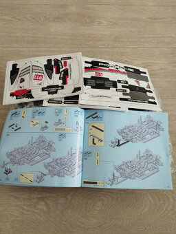 Nová velká stavebnice Porshe 911 závodní auto 1580 dílků dél - 7