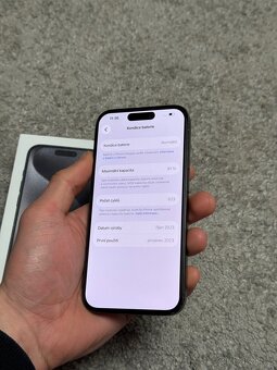 iPhone 15 Pro 128GB BLACK TITANIUM - 7