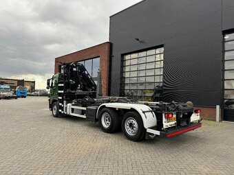 Volvo FM 420 6x2 / Hydraulická ruka HMF + Nosič kontejnerů - 7