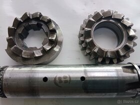 ČZ 125 B & T STAROVACÍ HŘÍDEL & SEGMENTY PRIMÁRNÍ KOLEČKO - 7