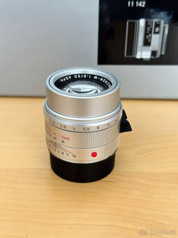 Leica 50mm f2 APO-Summicron stříbrná, jako nová 11142 - 7