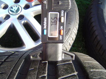 4XLETNÍ HLINÍKOVÁ KOLA ŠKODA OCTAVIA III,II 205/55 R16. .TOP - 7