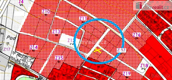 prodej stavebního pozemku 955 m2, Kácov, ul. K Farářství, ok - 7