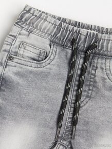Plyšová mikina H&M a džíny Reserved pro kluka 2-3 let - 7