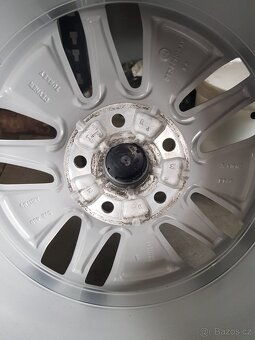 originální alu kola Škoda7J x16", ET 46/,Pneu 205/60R16 - 7