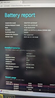 Acer Nitro AN515, i7-8750H, 8GB, 1TB, NVIDIA GTX 1060, W11P - 7