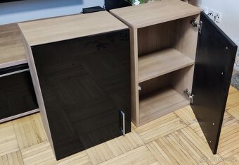 Prodám 2 skříňky RioART Morgana / černý lesk - 7