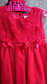 Červené šatičky vel. 6-9m zn. TU - 7