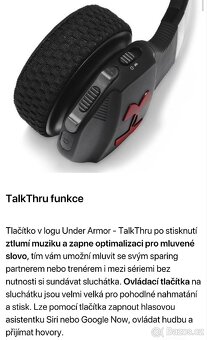 JBL Under Armour Sport Train sluchátka - černá - 7
