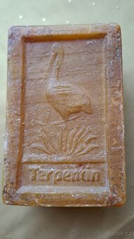Retro mýdlo terpentýnové, desinfekční, toaletní - 7