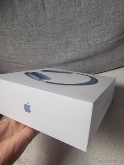 Nové sluchátka originálně zabalená Apple AirPods Max - modré - 7