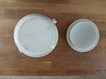 VELKÝ KAMENINOVÝ POLÉVKOVÝ HRNEC FRANCIE - 7