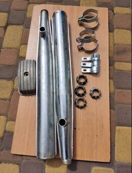 Originální nové výfuky kolena původní výroba CCCP Uloženka - 7