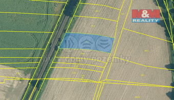 Prodej 1/6 podílu zemědělských pozemků, 52395 m², Frahelž - 7