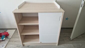 Komoda s přebalovacím pultem + 2 regály – Faktum Coimbra - 7