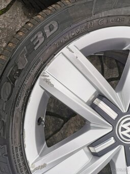 Originální alu kola na VW multivan 16" - 7