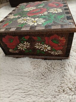 Truhlice, dřevěná truhla, krabička - 7