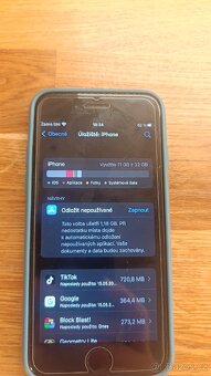 iPhone 7 32GB - černý, 82 % baterie + sklo a obal - 7