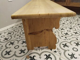 Stará lavice, lavička po renovaci - 7