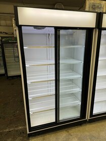 Prosklená chladicí lednice dvoudveřová - 7