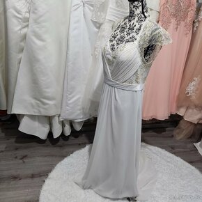 Boho svatební šaty 42/44 - 7