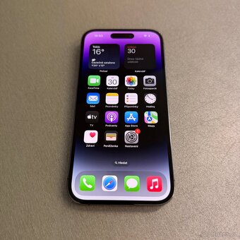 iPhone 14 Pro 256GB deep purple, jako nový, 12 měsíců záruka - 7