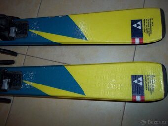 Juniorské carvingové lyže Fischer 140 cm - 7