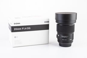 Sigma 20mm f/1,4 DG HSM ART pro Canon + faktura - 7