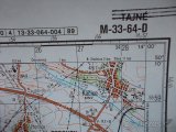 Vojenská profesionální tajná mapa Křivoklát sko ČSLA - 7