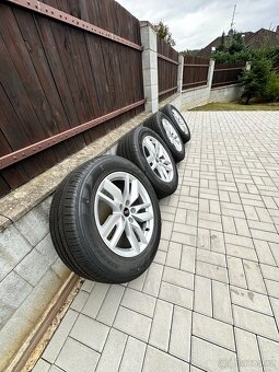 Original Alu Audi Q5 r18 komplet letní sada kol 235/60 r18 - 7