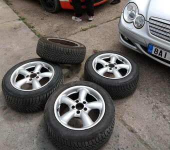 Sada ALU 16" mercedes benz - jedno kolo k opravě - 7