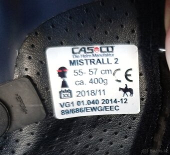 Jezdecká helma Casco Mistrall 2 - 7