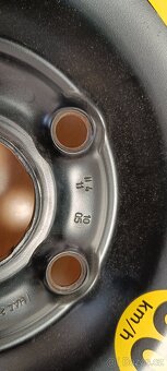 dojezdové kolo T125/70/R16 - 7