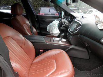 Maserati Ghibli 3.0i V6 Kůže, Navi, Havarované - 7