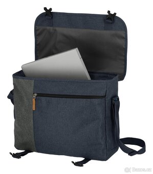 Travelite Basics messenger bag ME Navy/grey modrá, šedá - 7