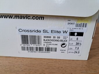Dámské cyklistické MTB tretry Mavic Crossride SL Elite vel.3 - 7