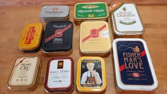 Plechovky, obaly, sáčky od tabáku, cigaret viz foto - 7