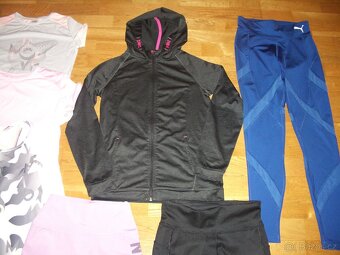 Komplet dívčího sportovního oblečení vel.152/158 TOP stav - 7