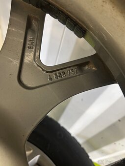 ORIGINÁLNÍ ALU KOLA BMW X6 9Jx19 ET38 + ZIMNÍ PNEU - 7