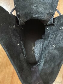 Černé kožené boty Sorel vel. 38 - 7