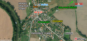 Prodej pozemku k bydlení, 1048 m², Dříteč - 7