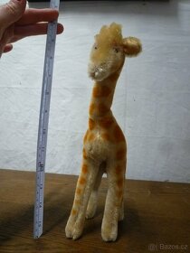 Stará hračka žirafa Steiff - 7