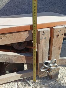 Stolní pila domácí výroby - dřevěný rám - 7