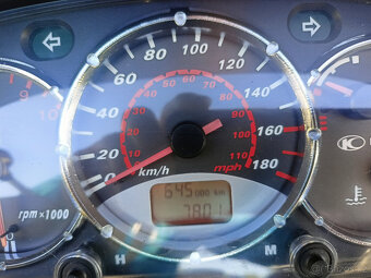 Kymco Xciting 500 ABS. Najeto 7800 km - 7