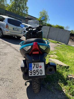 Prodám skútr Maxon Optimus 125 (2022) – najeto 5466 km, nová - 7