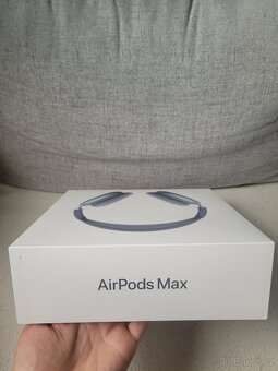 Nové sluchátka originálně zabalená Apple AirPods Max - modré - 7