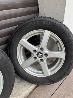 Zimní kola ALU 215/60 R16 Škoda Superb III - 7
