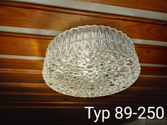 Retro křišťálová svítidla přísazná, na strop i na stěnu, - 7