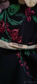 Orsay květinové bavlněné áčkové šaty - 7